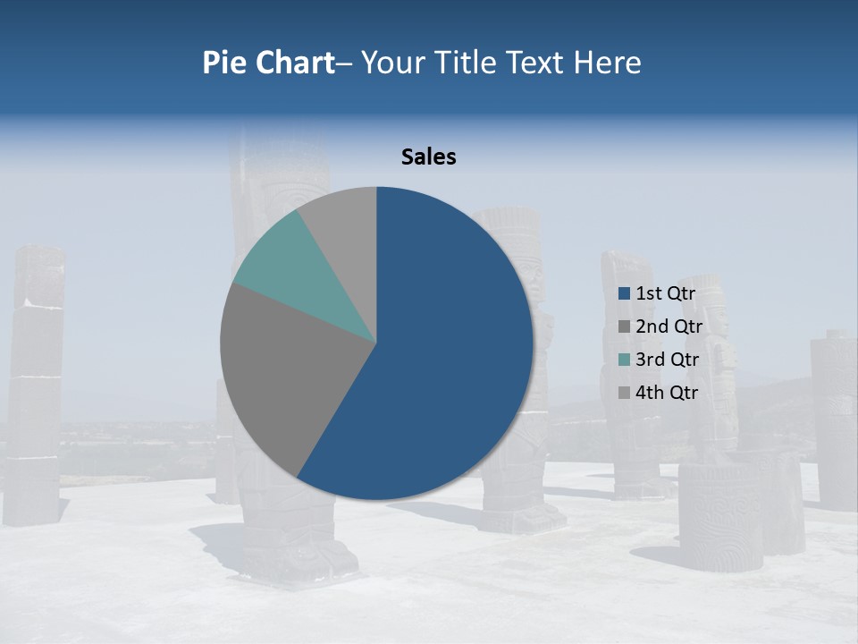 Power Temple Sky PowerPoint Template