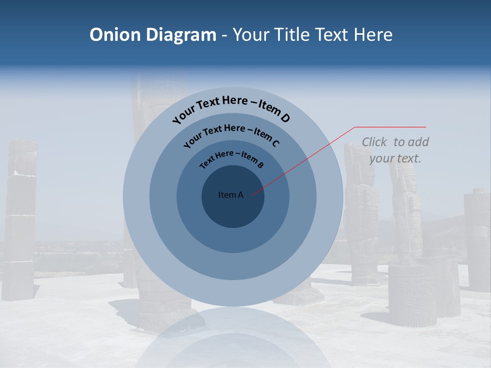 Power Temple Sky PowerPoint Template