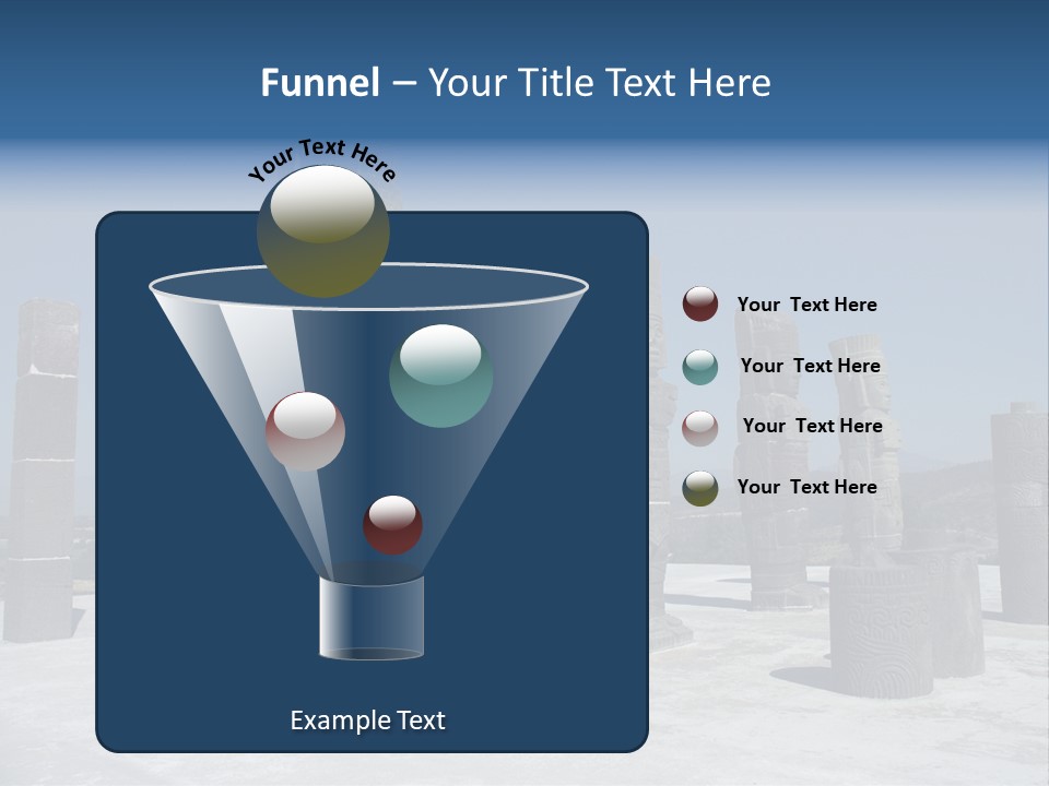 Power Temple Sky PowerPoint Template