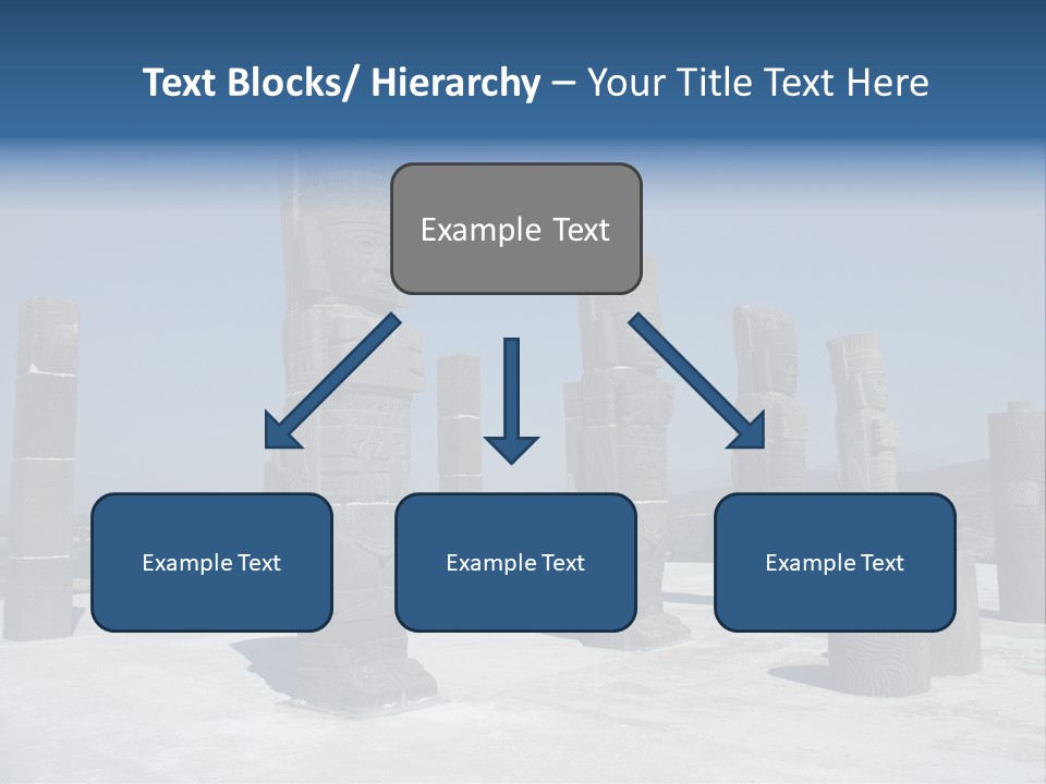 Power Temple Sky PowerPoint Template