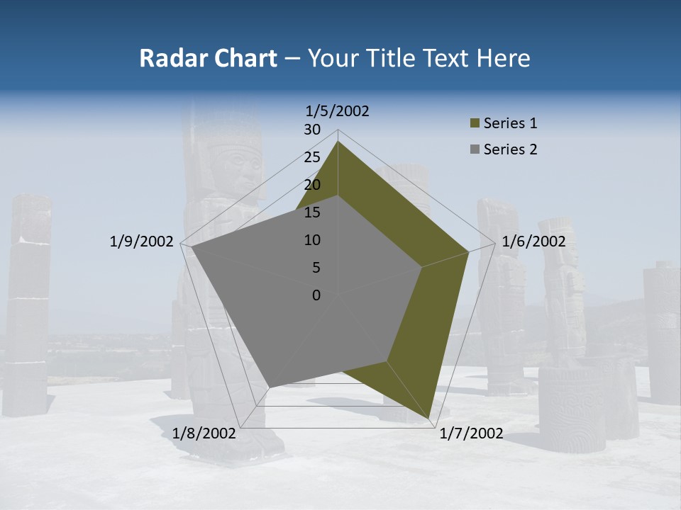 Power Temple Sky PowerPoint Template