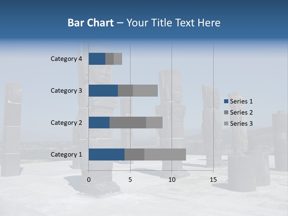 Power Temple Sky PowerPoint Template