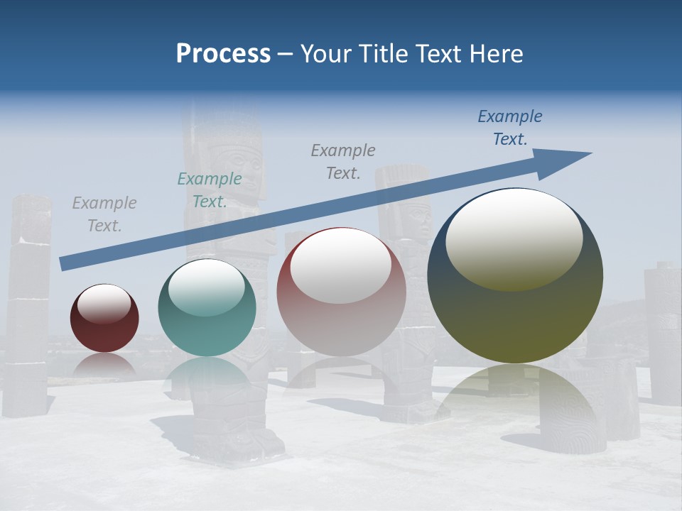 Power Temple Sky PowerPoint Template