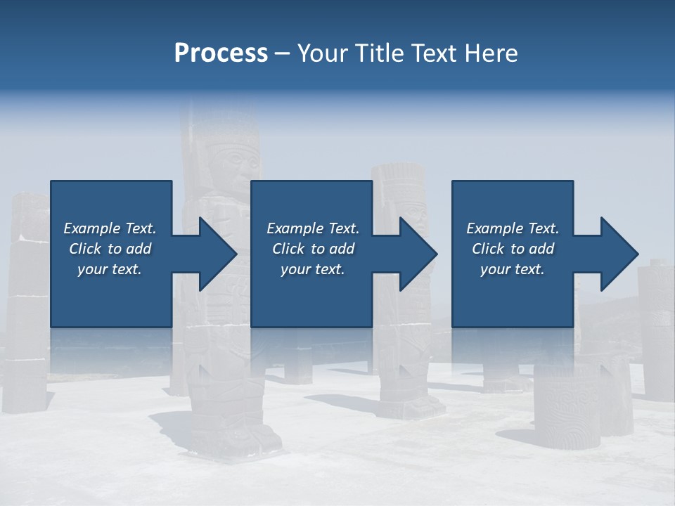 Power Temple Sky PowerPoint Template