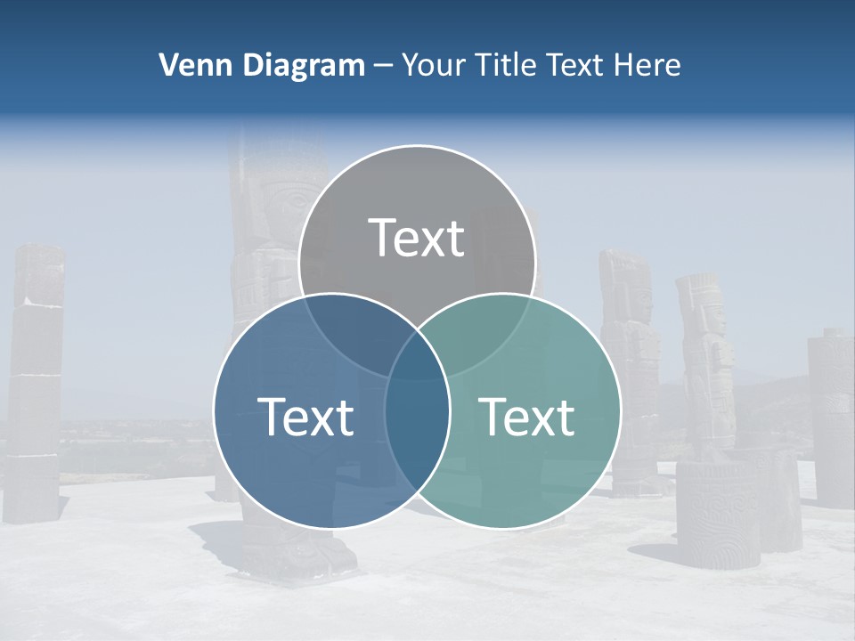 Power Temple Sky PowerPoint Template