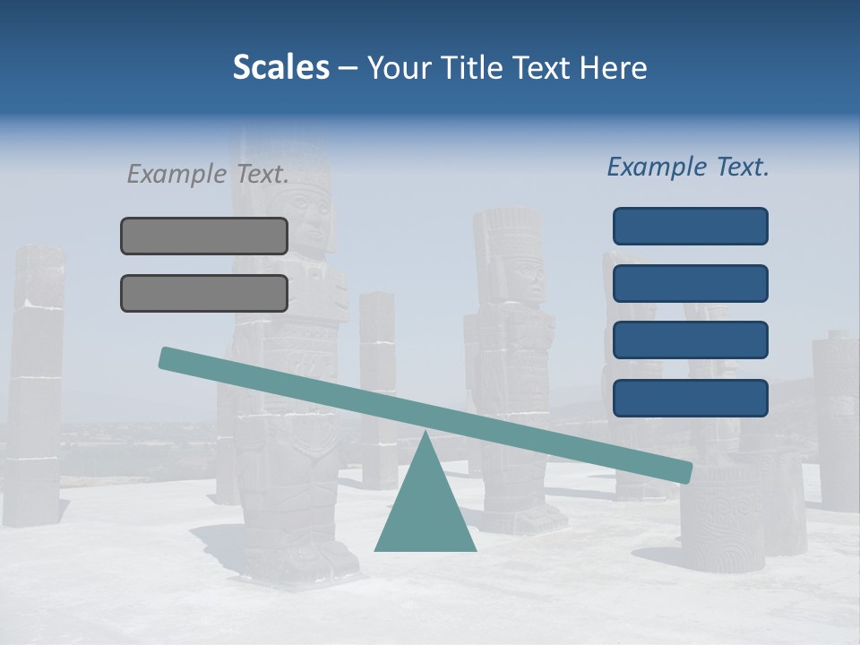 Power Temple Sky PowerPoint Template