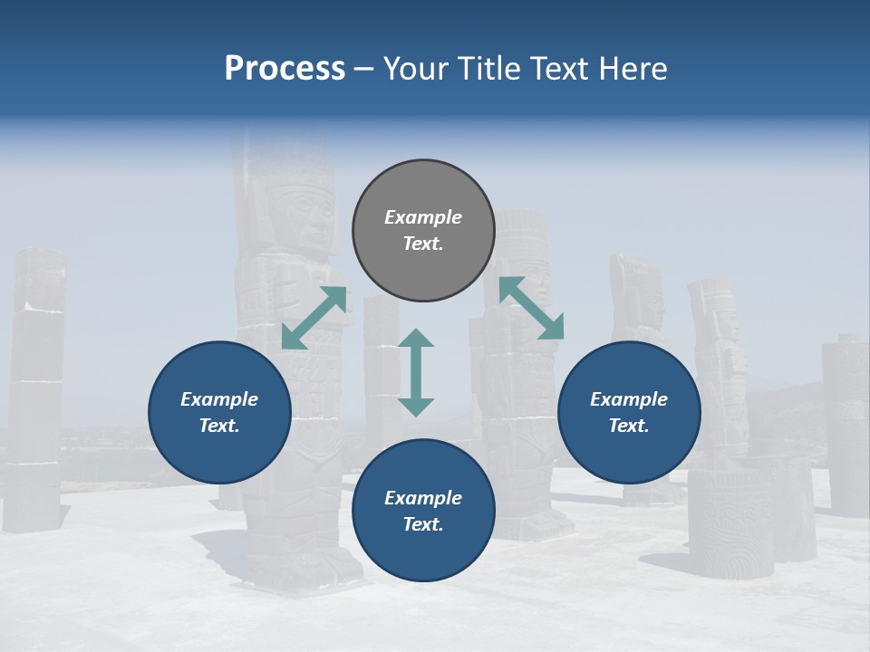 Power Temple Sky PowerPoint Template