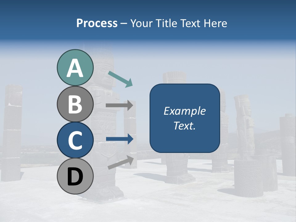 Power Temple Sky PowerPoint Template