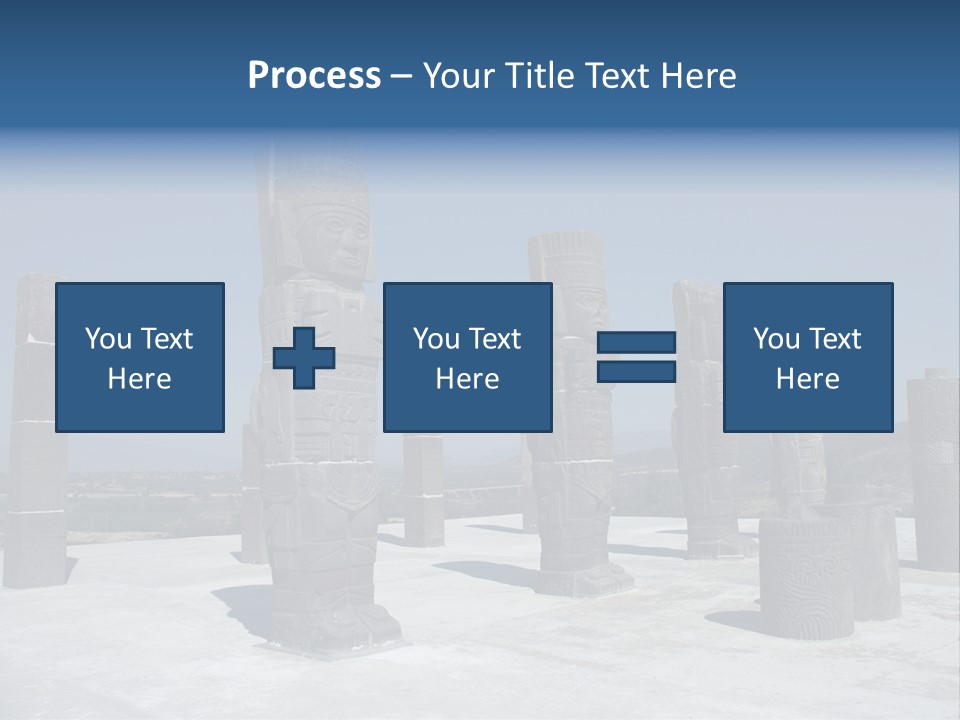 Power Temple Sky PowerPoint Template