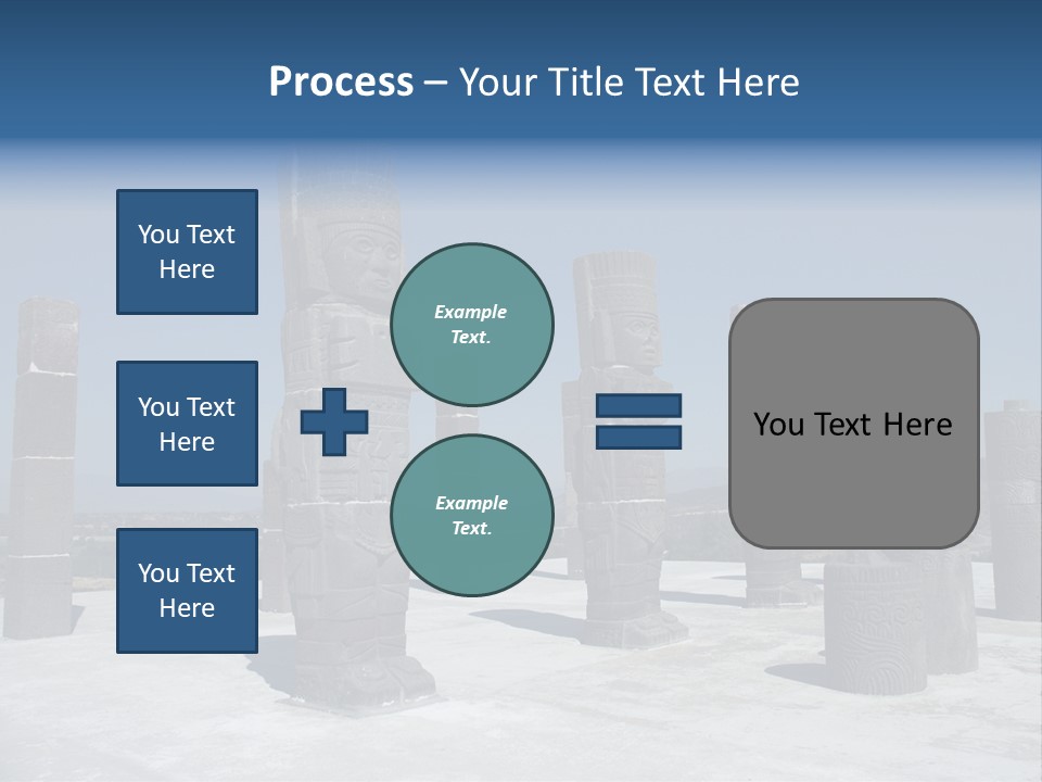 Power Temple Sky PowerPoint Template