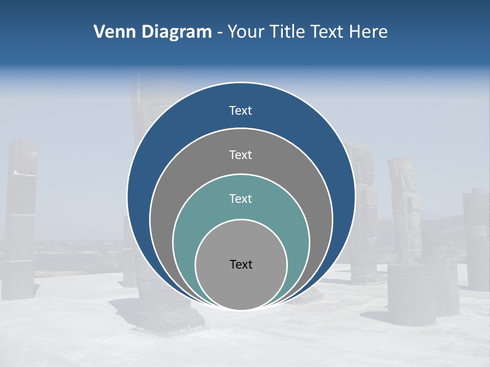 Power Temple Sky PowerPoint Template