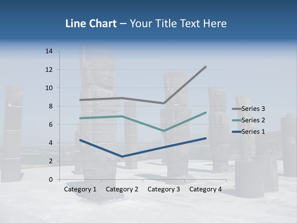 Power Temple Sky PowerPoint Template