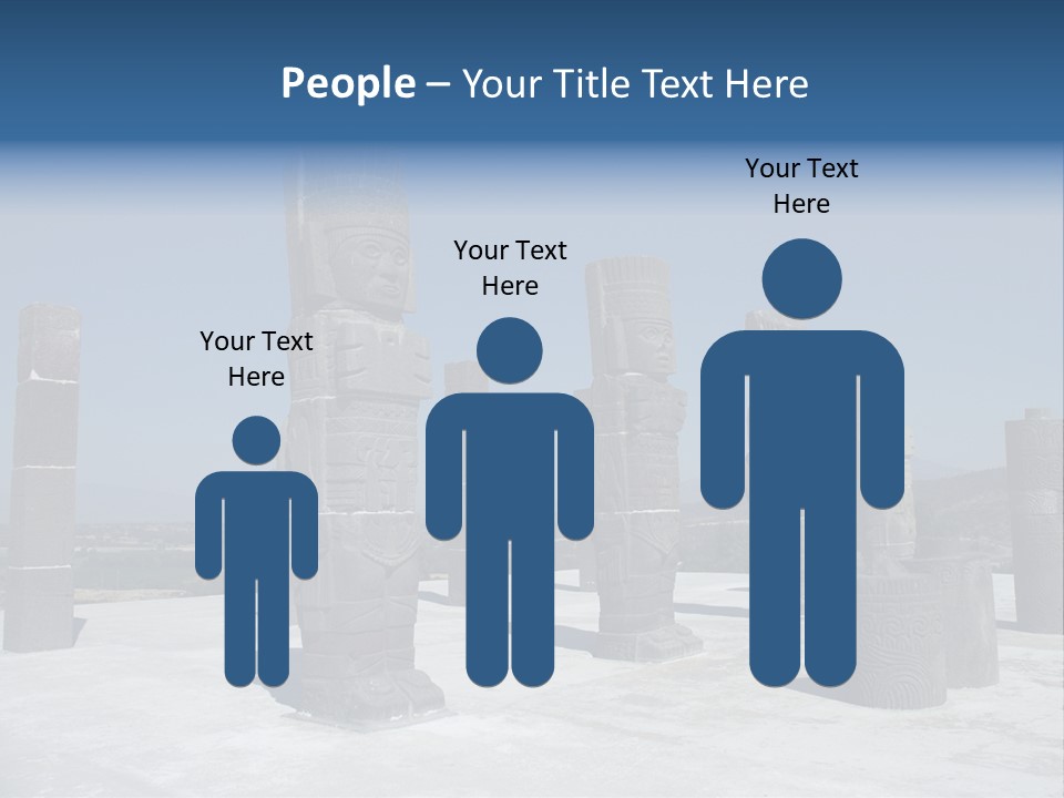 Power Temple Sky PowerPoint Template