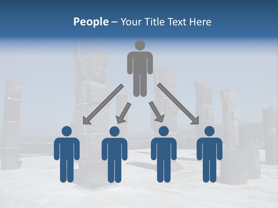 Power Temple Sky PowerPoint Template