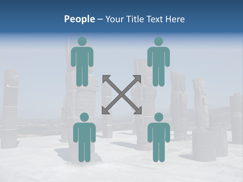 Power Temple Sky PowerPoint Template