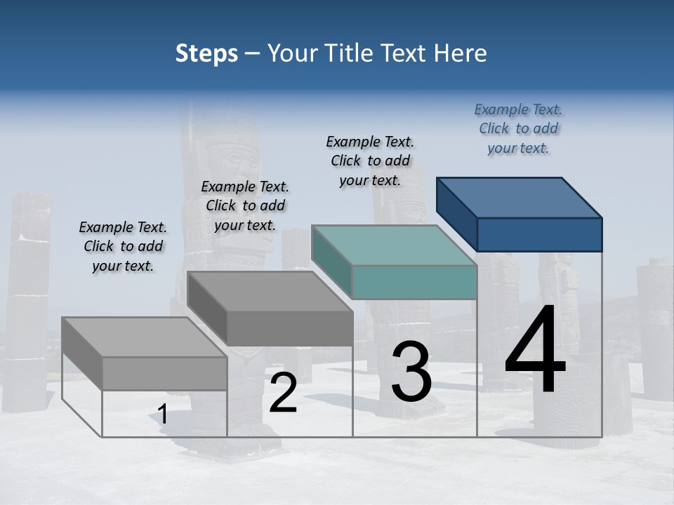 Power Temple Sky PowerPoint Template