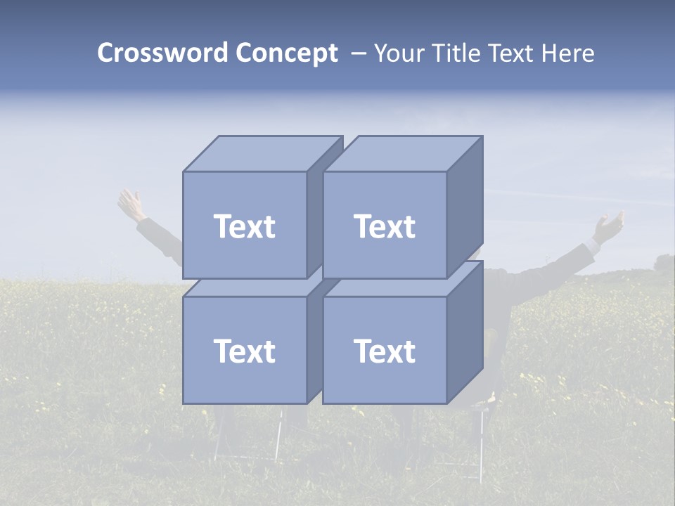 Outstretched Assistant Environment PowerPoint Template