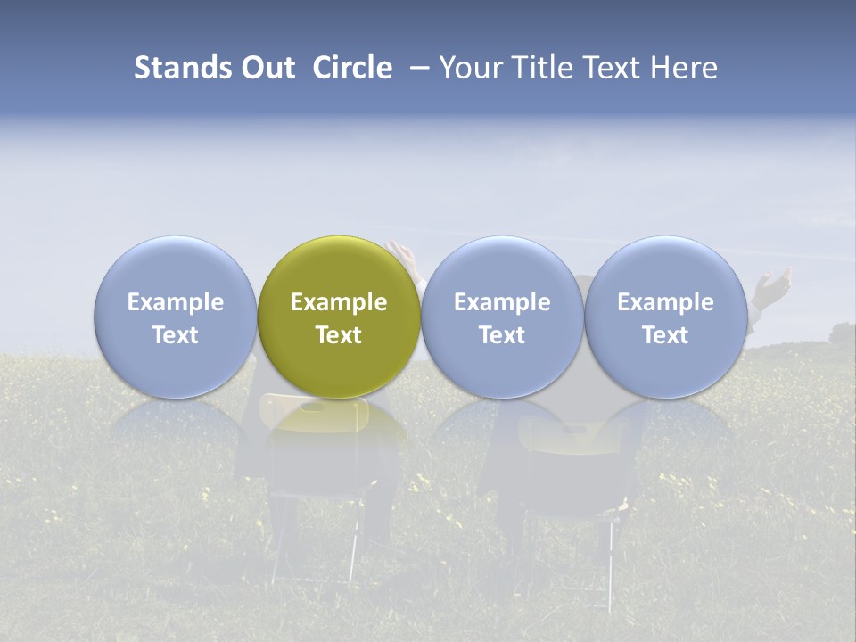 Outstretched Assistant Environment PowerPoint Template
