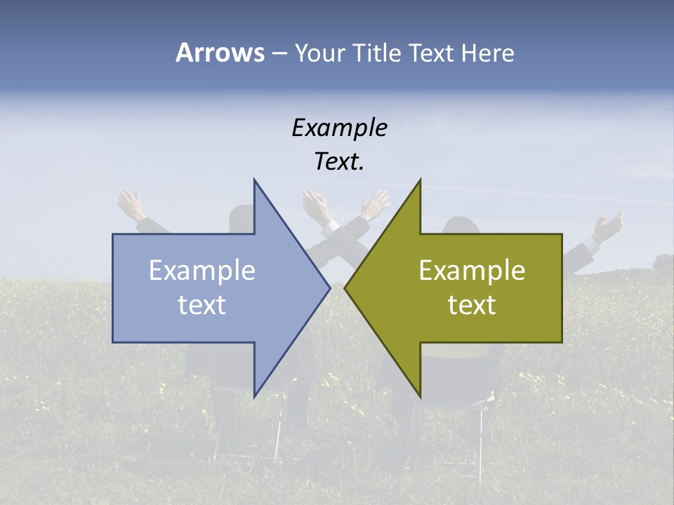 Outstretched Assistant Environment PowerPoint Template