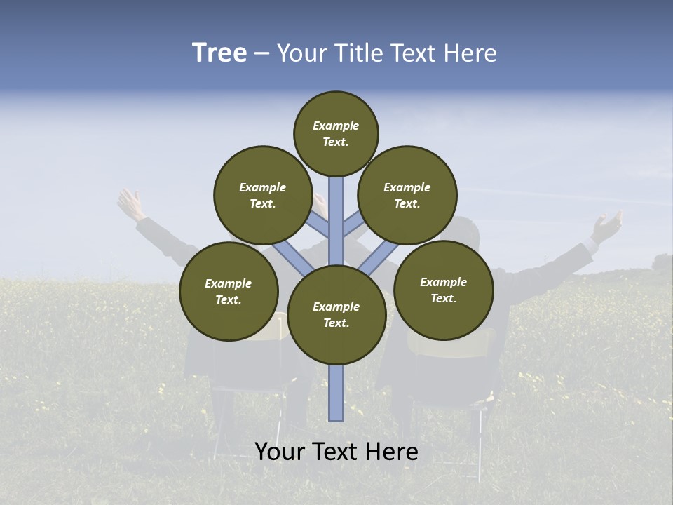 Outstretched Assistant Environment PowerPoint Template