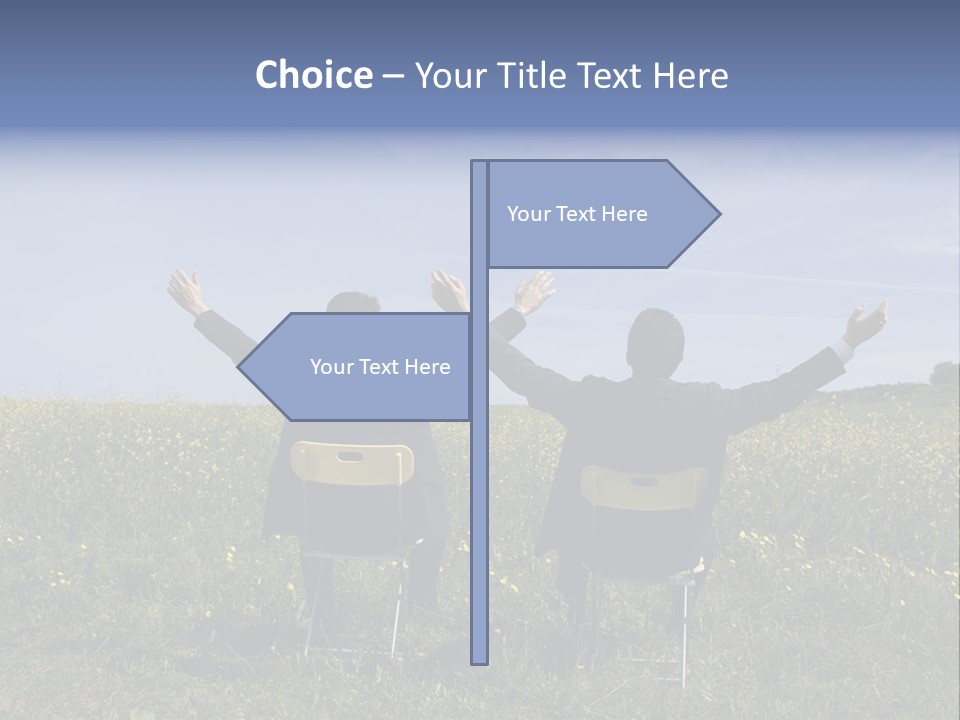 Outstretched Assistant Environment PowerPoint Template