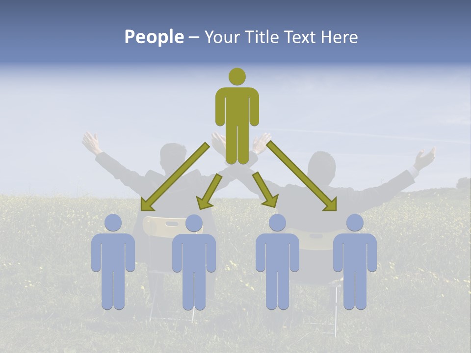 Outstretched Assistant Environment PowerPoint Template