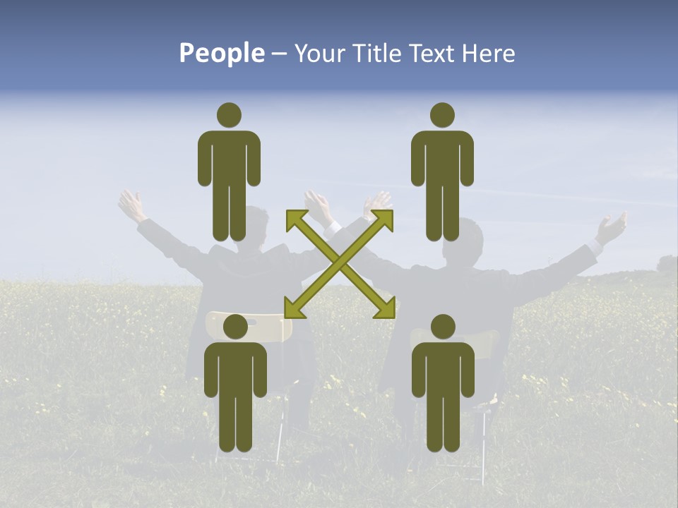 Outstretched Assistant Environment PowerPoint Template