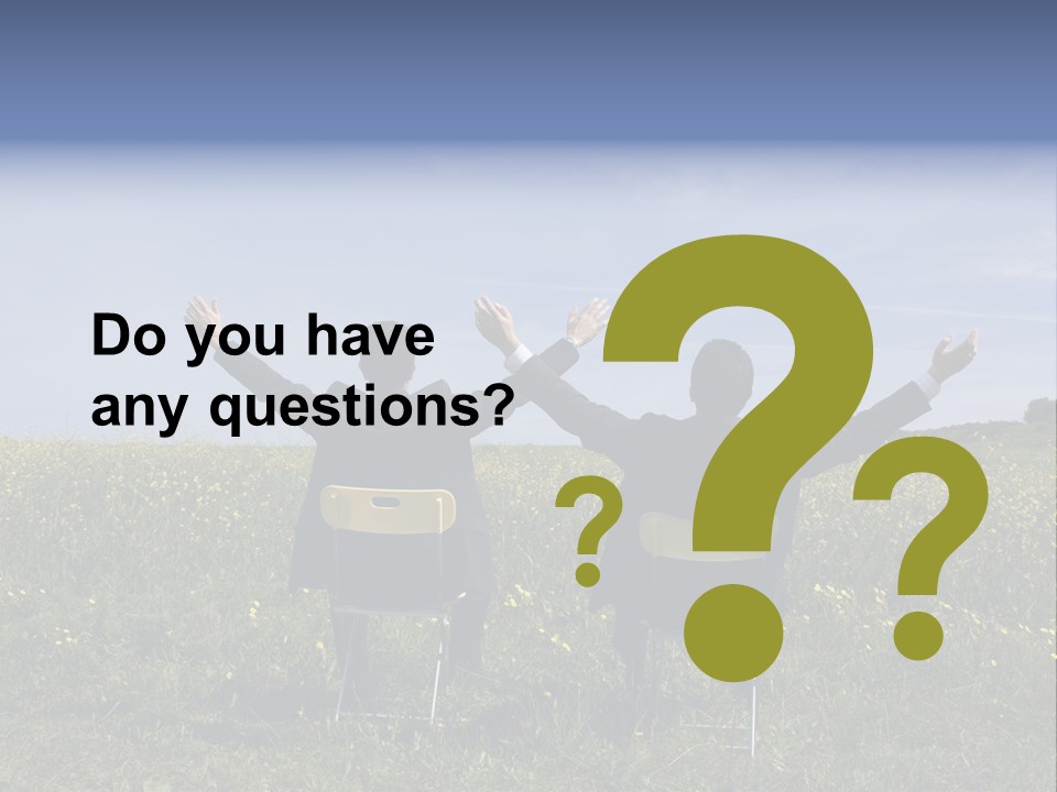 Outstretched Assistant Environment PowerPoint Template