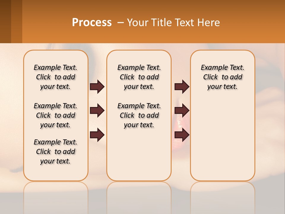 A Woman Laying Down With Her Eyes Closed PowerPoint Template