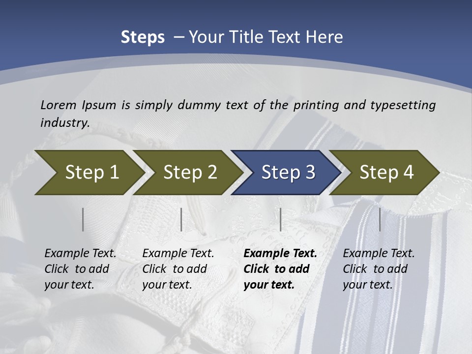 Judaism Rymberg Tallit PowerPoint Template