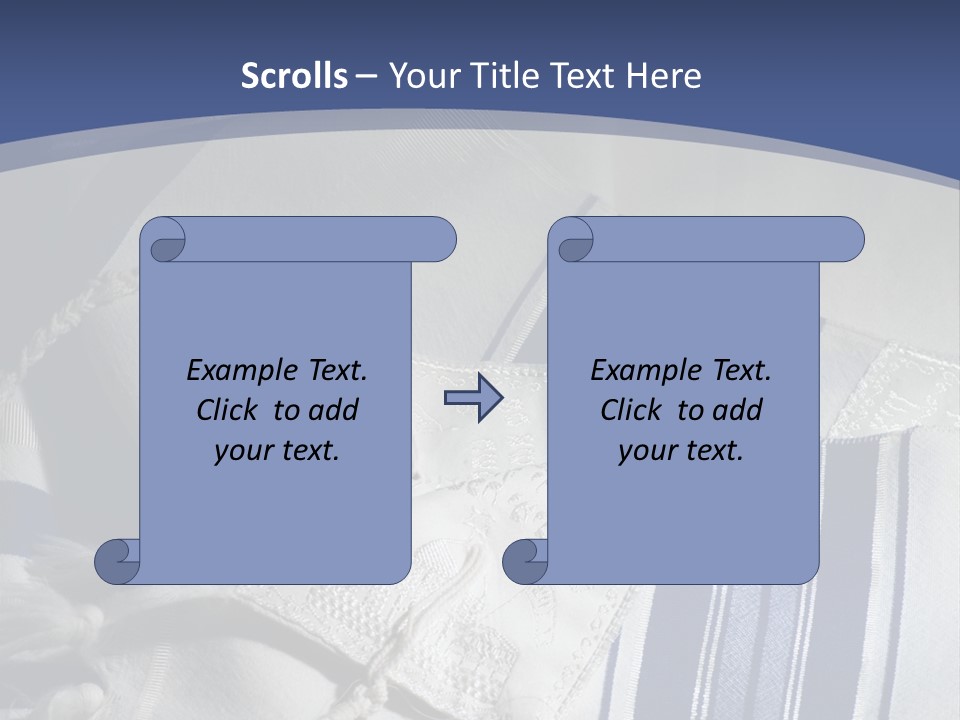 Judaism Rymberg Tallit PowerPoint Template