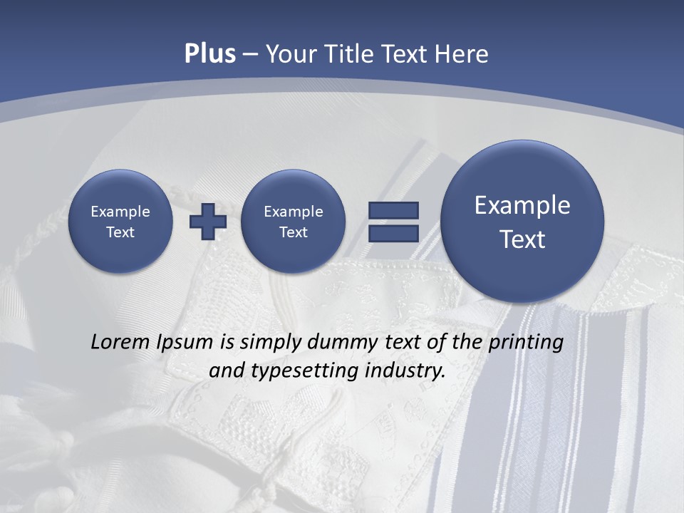 Judaism Rymberg Tallit PowerPoint Template