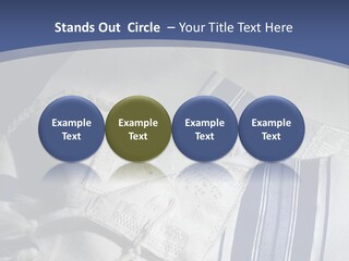 Judaism Rymberg Tallit PowerPoint Template