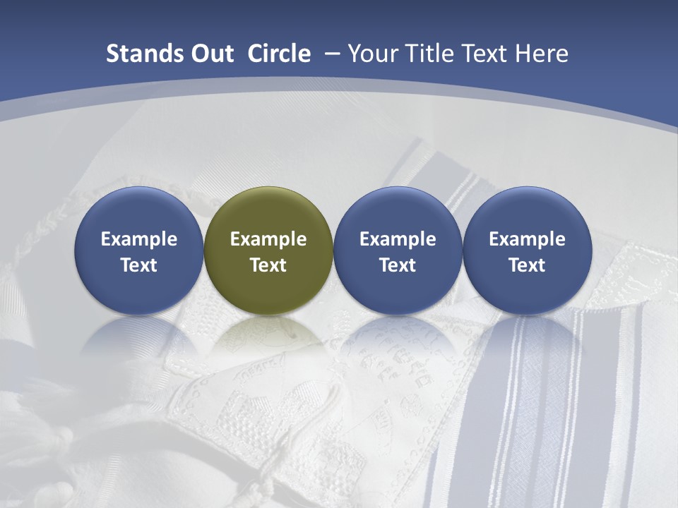 Judaism Rymberg Tallit PowerPoint Template