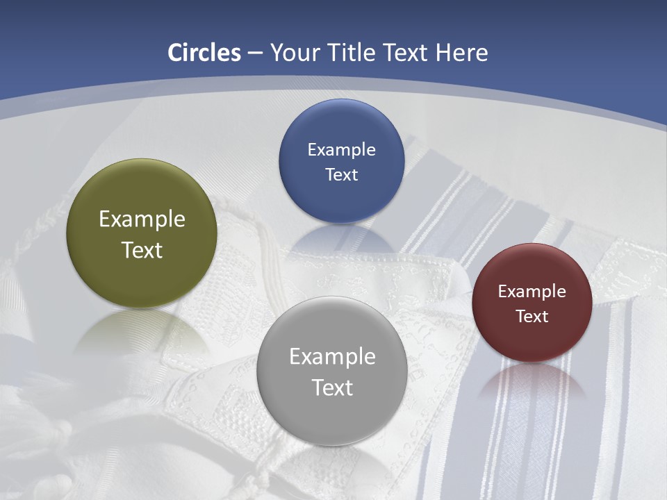 Judaism Rymberg Tallit PowerPoint Template