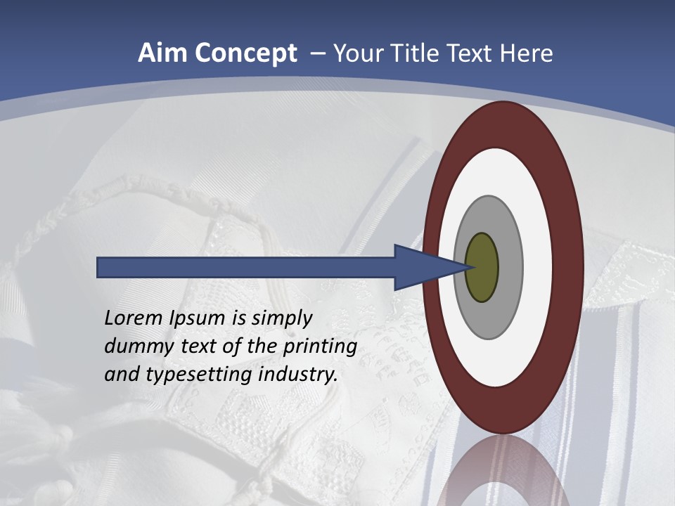 Judaism Rymberg Tallit PowerPoint Template
