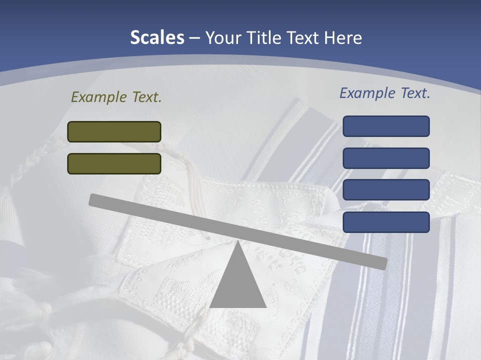 Judaism Rymberg Tallit PowerPoint Template