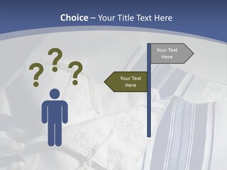Judaism Rymberg Tallit PowerPoint Template