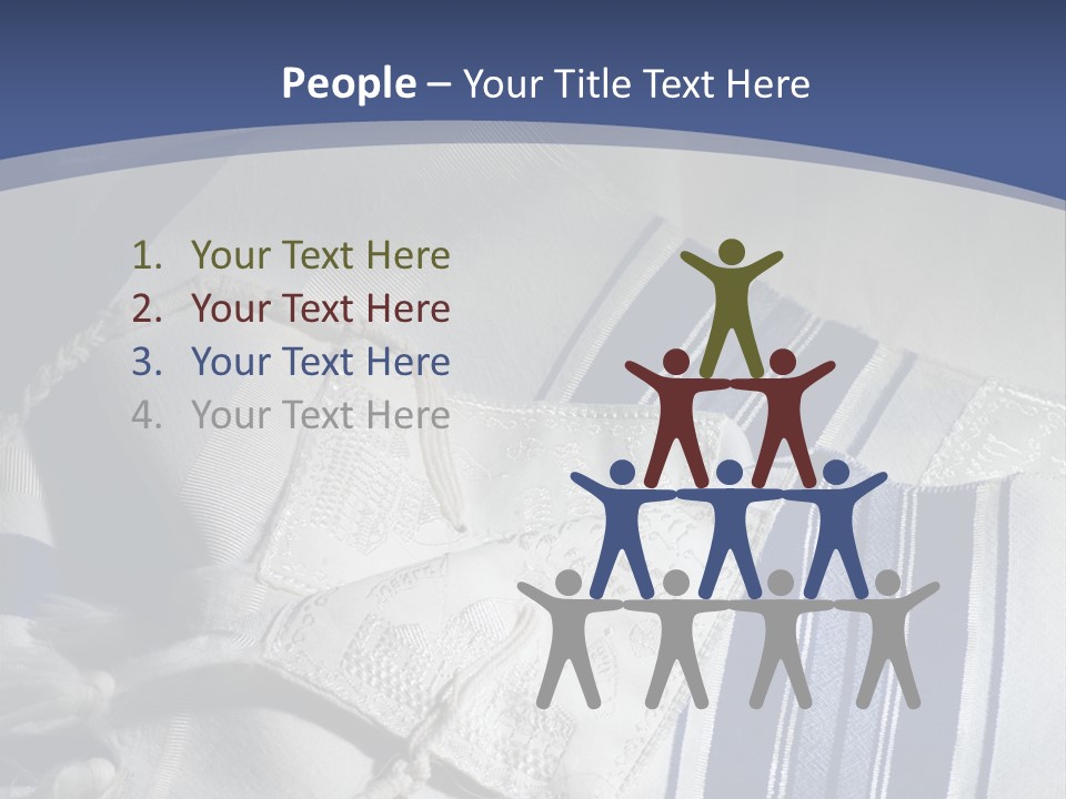 Judaism Rymberg Tallit PowerPoint Template