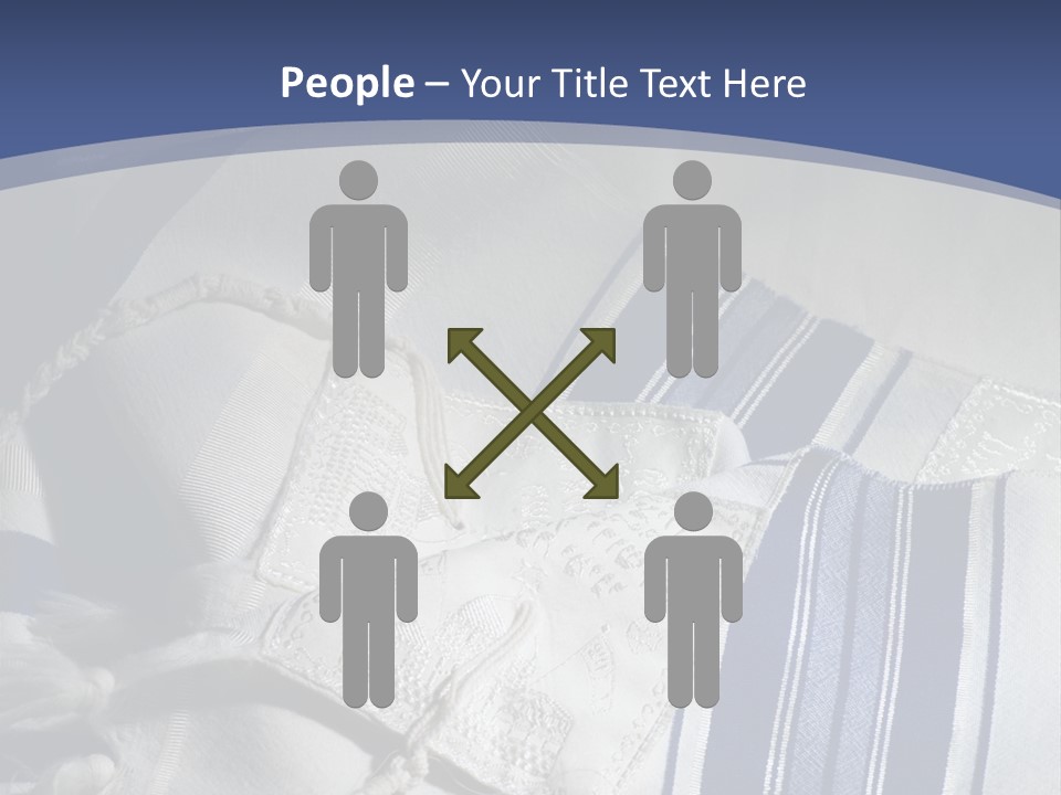Judaism Rymberg Tallit PowerPoint Template