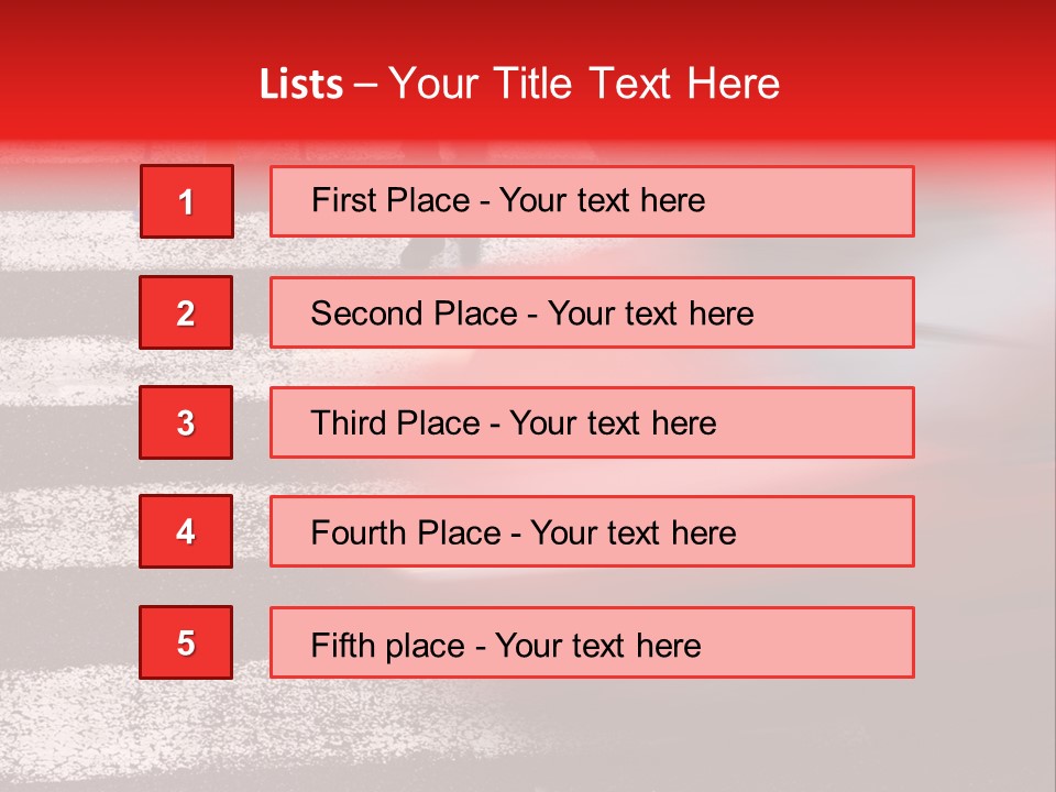 Passerby Cold Snow PowerPoint Template