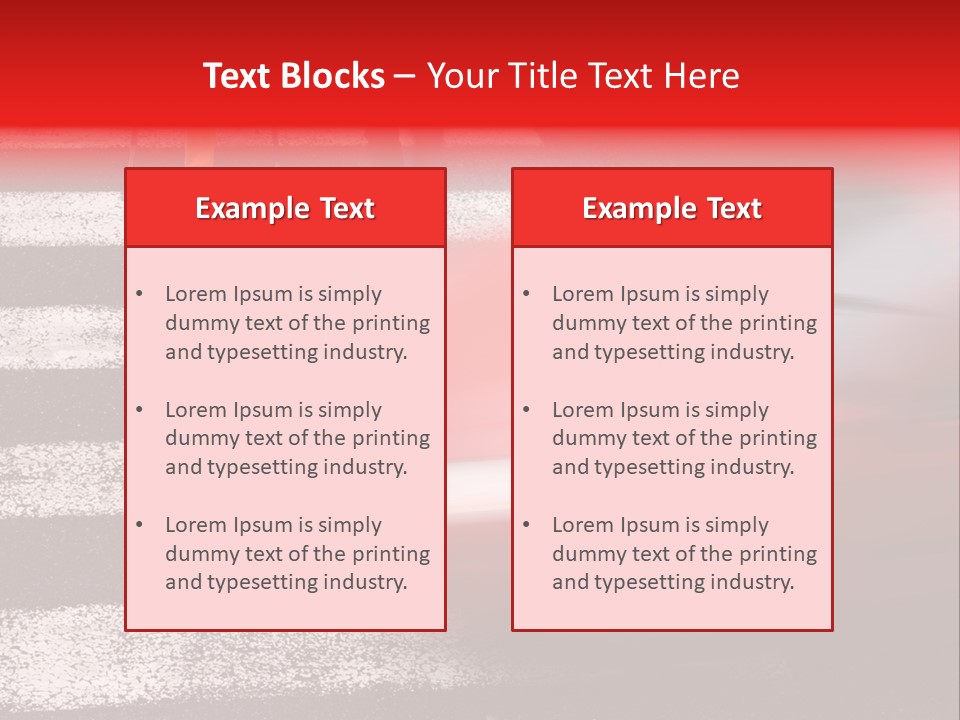 Passerby Cold Snow PowerPoint Template