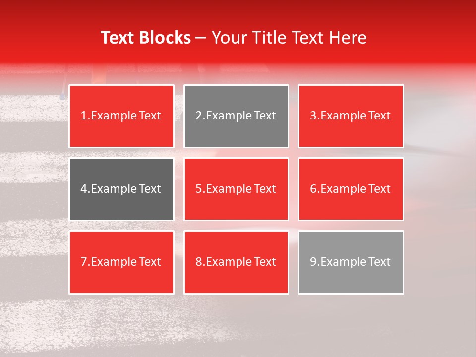 Passerby Cold Snow PowerPoint Template