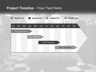 Handle Male Barber PowerPoint Template