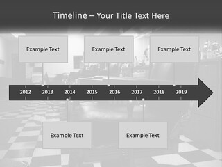 Handle Male Barber PowerPoint Template