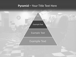 Handle Male Barber PowerPoint Template