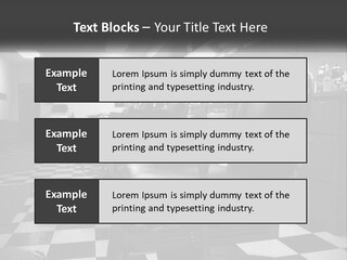 Handle Male Barber PowerPoint Template