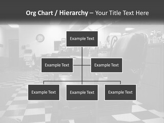 Handle Male Barber PowerPoint Template