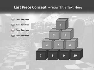 Handle Male Barber PowerPoint Template