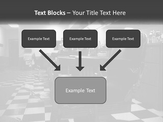 Handle Male Barber PowerPoint Template